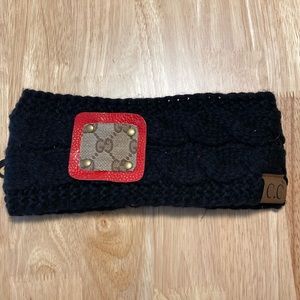 Upcycled fashion insulated headband